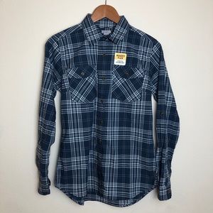 NWT Carhartt Women’s Small Button Up Plaid Shirt